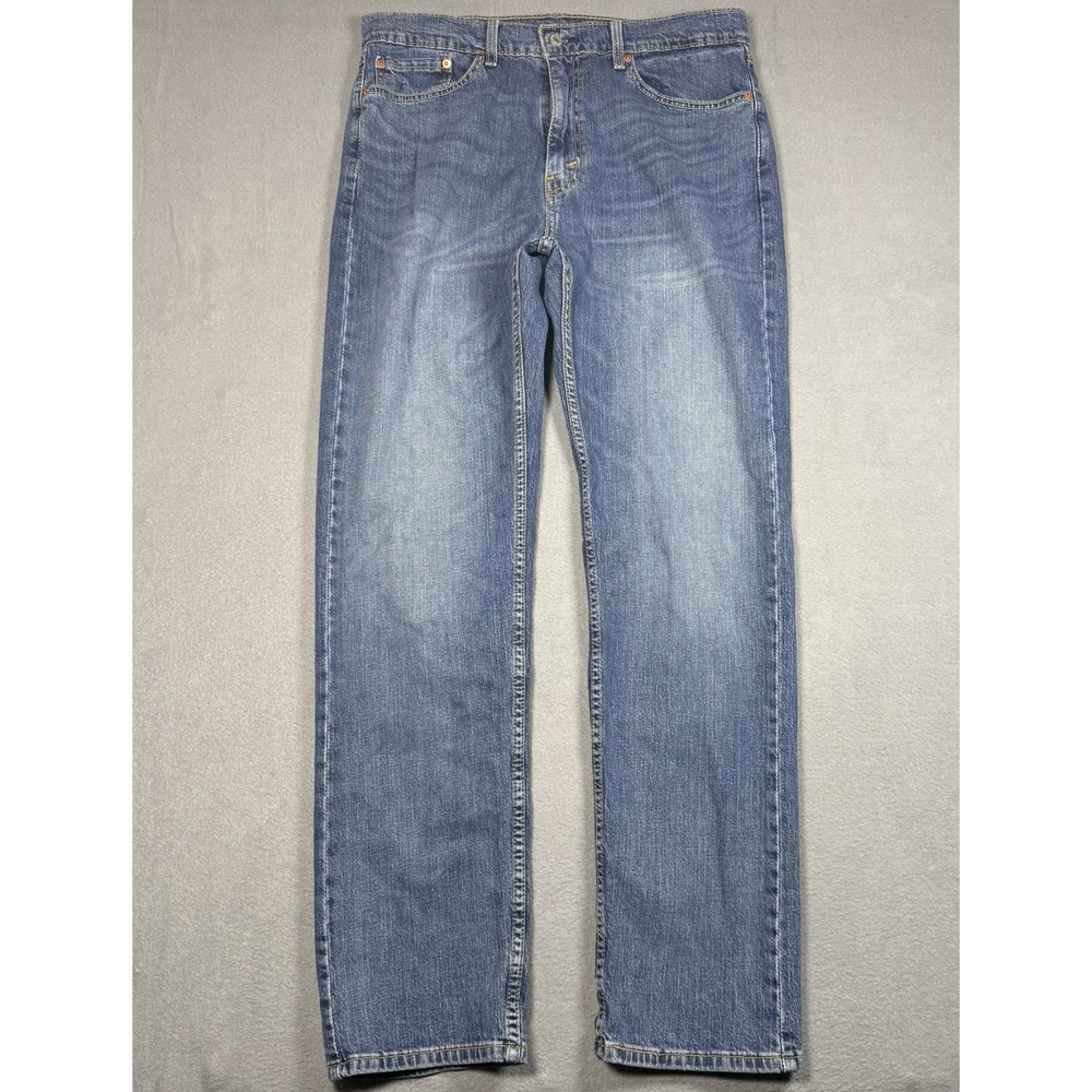 Levis 505 Jeans Mens 36x34 Regular Fit Straight Leg Cowboy Rodeo Ranch Farm